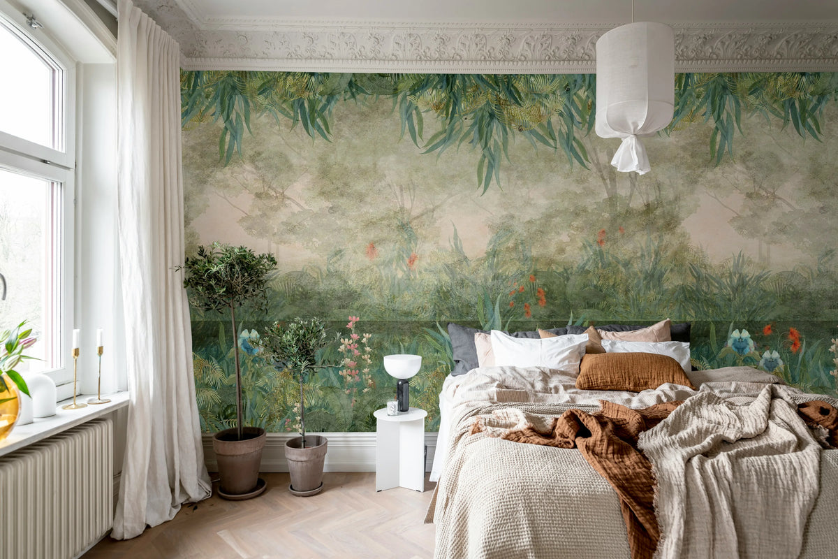 Tropical Treasures, Day Mural Wallpaper - room preview 03