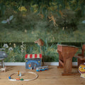 Echoes of the Wild, Night Mural Wallpaper - room preview 03