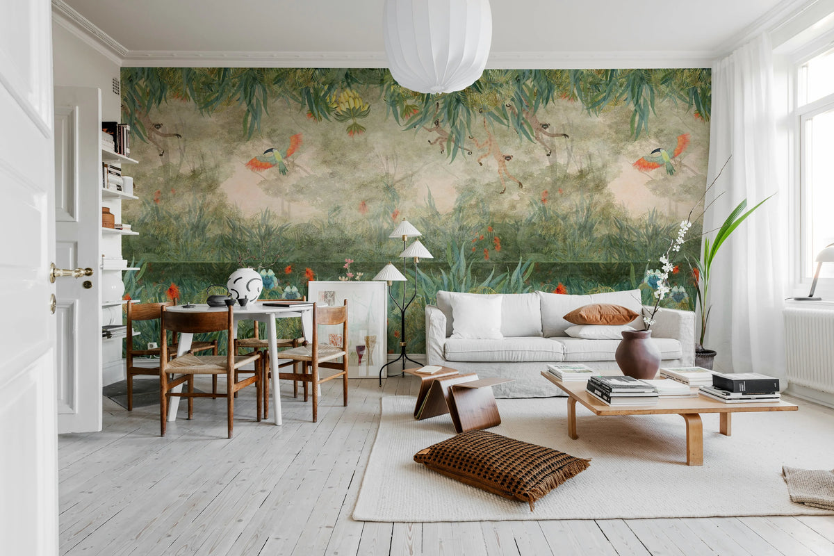 Echoes of the Wild, Day Mural Wallpaper - room preview 03