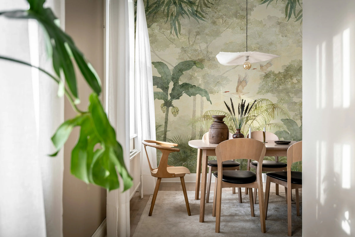 Exotic Eden, Day Mural Wallpaper - room preview 03