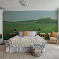Poppy Landscape, Summer Mural Wallpaper - room preview 03