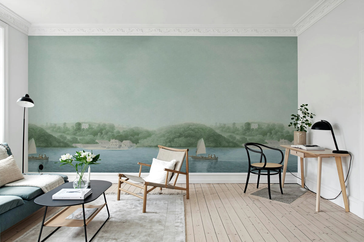 Weekend Sail, Day Mural Wallpaper - room preview 03