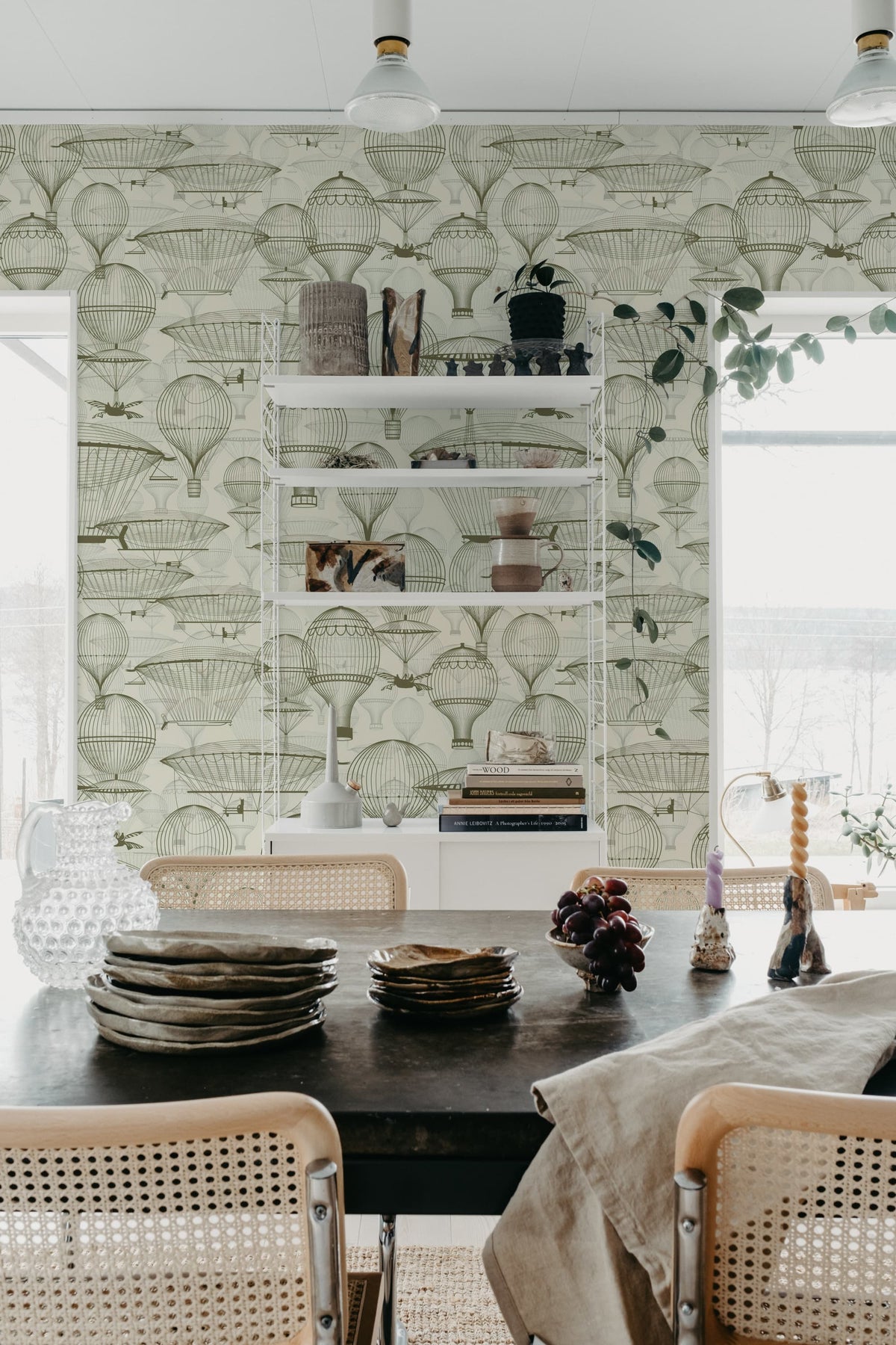 Bon Voyage, Vintage Mural Wallpaper - room preview 03
