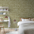 Bon Voyage, Beige Mural Wallpaper - room preview 03