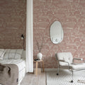 Bon Voyage, Pink Mural Wallpaper - room preview 03