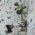 Reverie, Lilac Mural Wallpaper - room preview 03