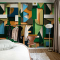 Caroline, Forest Mural Wallpaper - room preview 03
