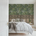 Spruce Forest, Panels Mural Wallpaper - room preview 03