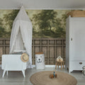 The Vintage Grove, Panels Mural Wallpaper - room preview 03
