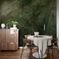 Jungle Shade, Green Mural Wallpaper - room preview 03