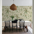 Wildflower Vista, Beige Mural Wallpaper - room preview 03