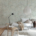 Heritage Floral, Light Mural Wallpaper - room preview 03