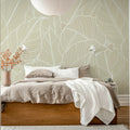 Giant Leafs, Sand Mural Wallpaper - room preview 03