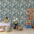 Circus Dream, Vintage Mural Wallpaper - room preview 03