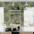 Cynara Grace, Soft Green Mural Wallpaper - room preview 03