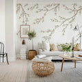 Spring Breeze, Pink Mural Wallpaper - room preview 03