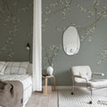 Spring Breeze, Green Mural Wallpaper - room preview 03