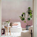 Gradient, Pink Mural Wallpaper - room preview 03
