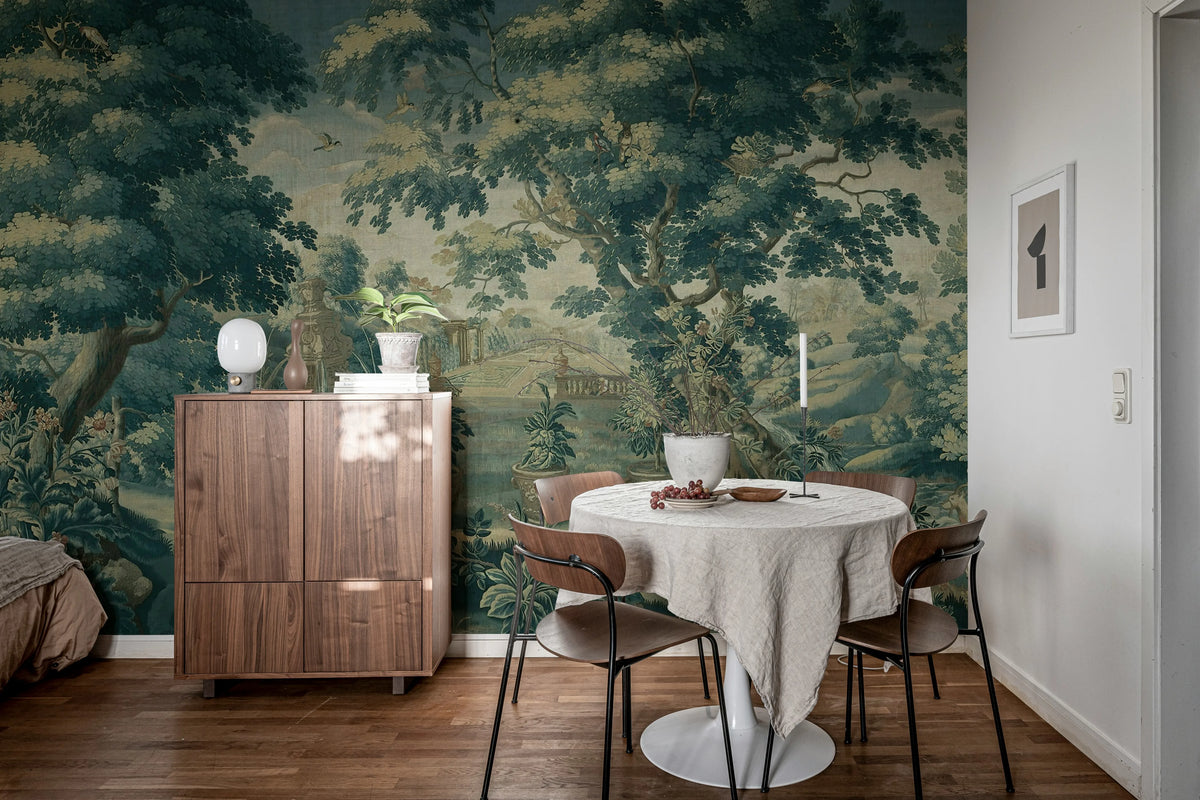 Antique Tapestry, Spring Mural Wallpaper - room preview 03