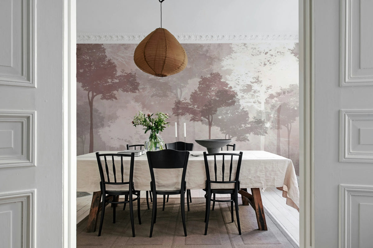 Silent Woods, Autumn Mural Wallpaper - room preview 03