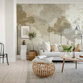 Silent Woods, Sunset Mural Wallpaper - room preview 03