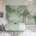 Silent Woods, Summer Mural Wallpaper - room preview 03