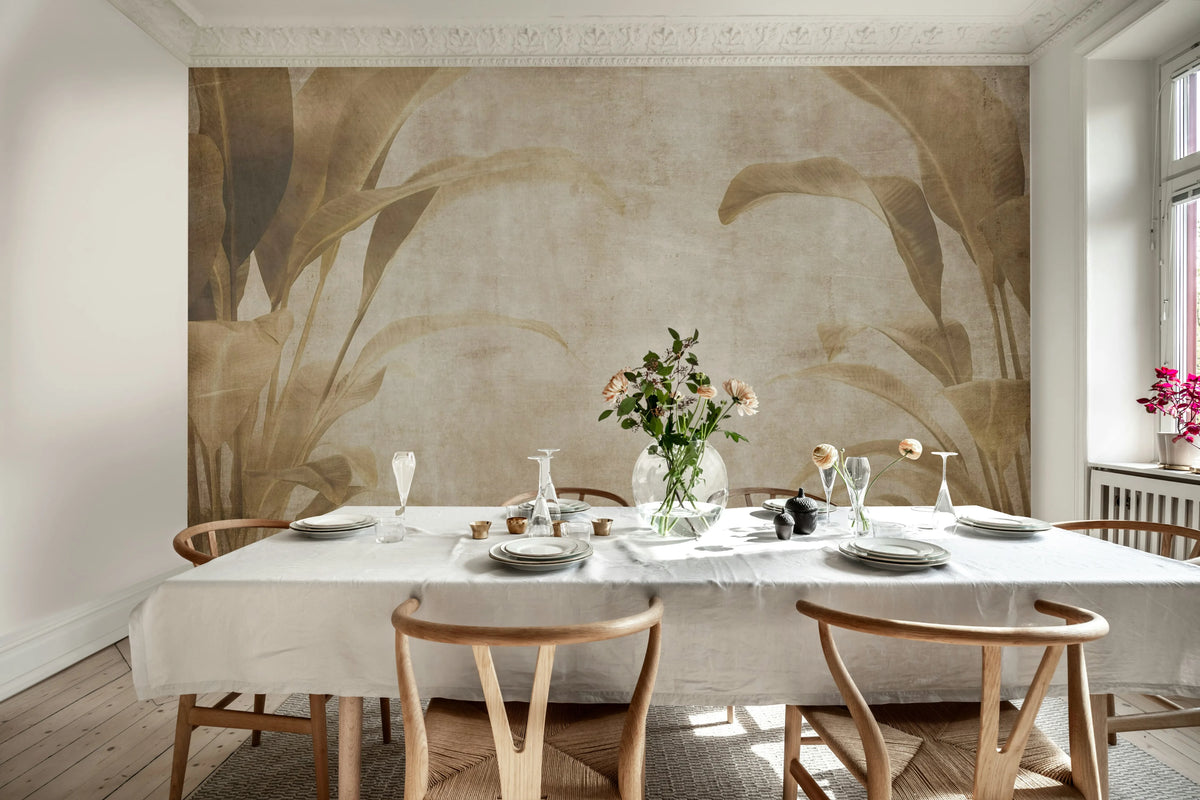 Hidden Oasis, Savanna Mural Wallpaper - room preview 03