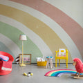 Shimmer Rainbow, Glow Mural Wallpaper - room preview 03