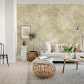 Opulence Storm, Beige Mural Wallpaper - room preview 03