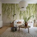 Whispers of Bamboo, Green Mural Wallpaper - room preview 03