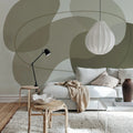 Petal Passion, Beige Mural Wallpaper - room preview 03