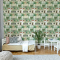 Palm Residence, Day Mural Wallpaper - room preview 03
