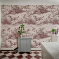Countryside Tales, Cambridge Red Mural Wallpaper - room preview 03