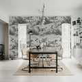 Countryside Tales, London Black Mural Wallpaper - room preview 03