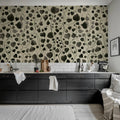 Eternal Vine, Graphite Mural Wallpaper - room preview 03