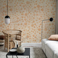 Eternal Vine, Peach Mural Wallpaper - room preview 03
