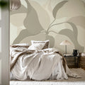 Grand Verdant, Beige Mural Wallpaper - room preview 03