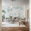 Waves, Cloud Dancer Mural Wallpaper - room preview 03