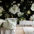 Bouquet of Roses, Yellow Mural Wallpaper - room preview 03