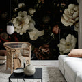 Bouquet of Roses, Vintage Mural Wallpaper - room preview 03