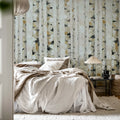 Birch Forest, Brown Mural Wallpaper - room preview 03