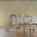 Ivory Braid, Light Beige Mural Wallpaper - room preview 03
