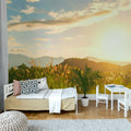 Sunrise Hills, Soft Mural Wallpaper - room preview 03
