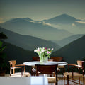 Magic Hills, Blue Mural Wallpaper - room preview 03