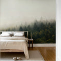 Hazy Hill, Morning Mural Wallpaper - room preview 03