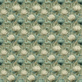 Vintage Peony Botanical Mural Wallpaper in Sage and Cream Mural Wallpaper - room preview 04