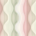 Soft Wave Panel Mural Wallpaper — Modern Fluid Abstract Decor Mural Wallpaper - room preview 04