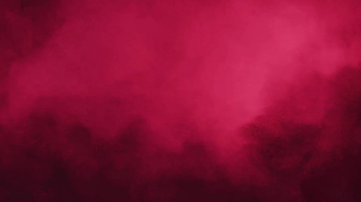 Abstract Crimson Cloud Mural Wallpaper — Rich Painterly Texture Mural Wallpaper - room preview 04