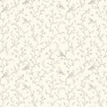 Crescent Moon and Perched Bird Mural Wallpaper — Line Art Design Mural Wallpaper - room preview 04