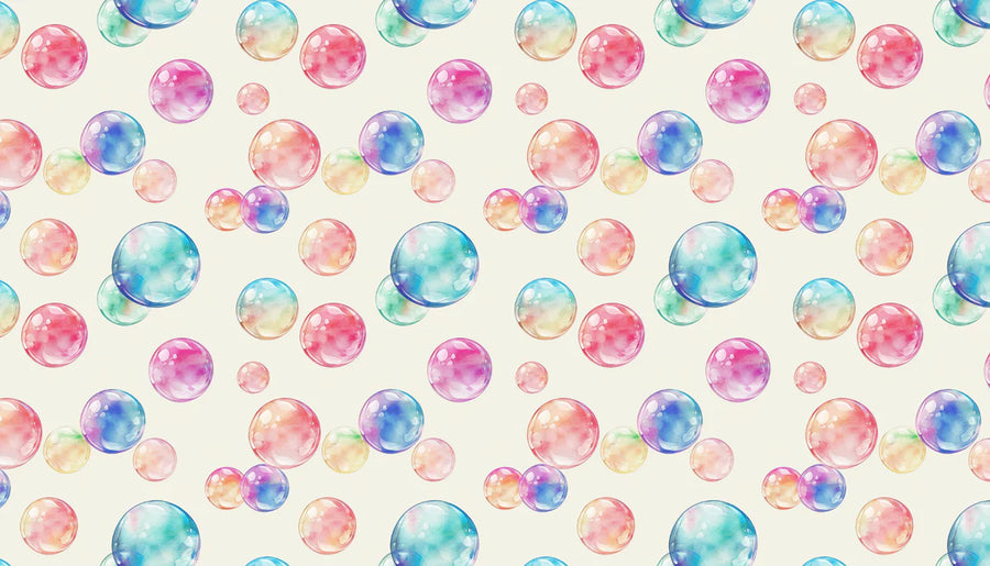 Watercolor Wallpaper Mural – Watercolour Wall Mural – Watercolor Bubbles — Soft Pastel Art printable artwork